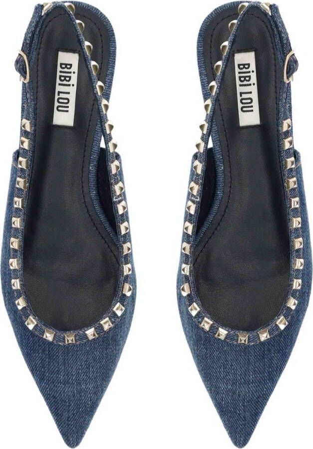 BiBi Lou Schoenen Blauw Kate flat loafers blauw