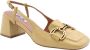 Bibi Lou Elegante Slingback Pumps Yellow Dames - Thumbnail 1