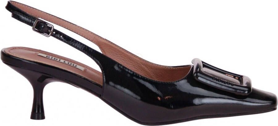 BiBi Lou Slingback Zwart