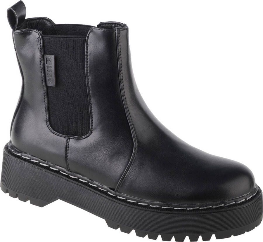 Big Star Chelsea Boots II274101 Vrouwen Zwart Chelsea laarzen