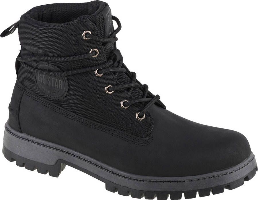 Big Star Hiking Boots KK174206-906 Mannen Zwart Trappers