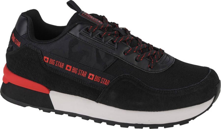 Big Star Shoes LL174377 Mannen Zwart Sneakers