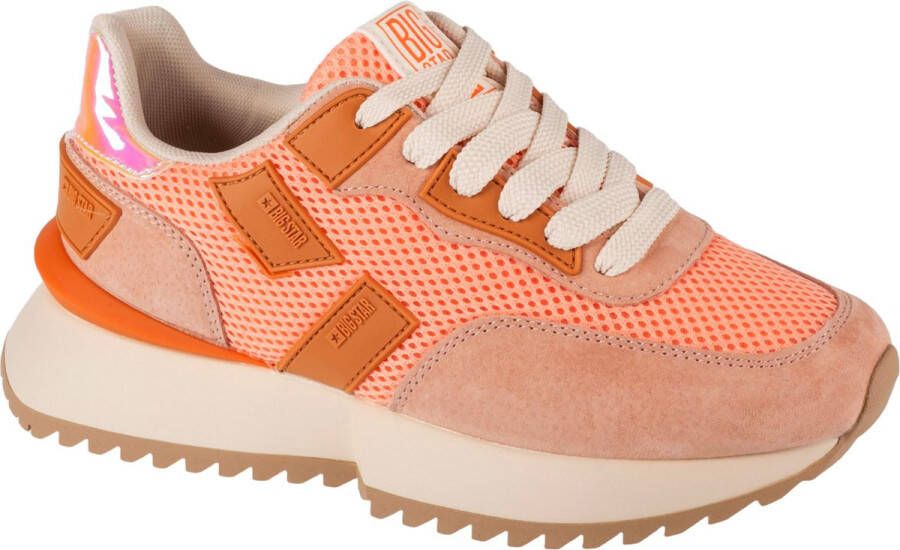 Big Star Shoes NN274976 Vrouwen Oranje Sneakers