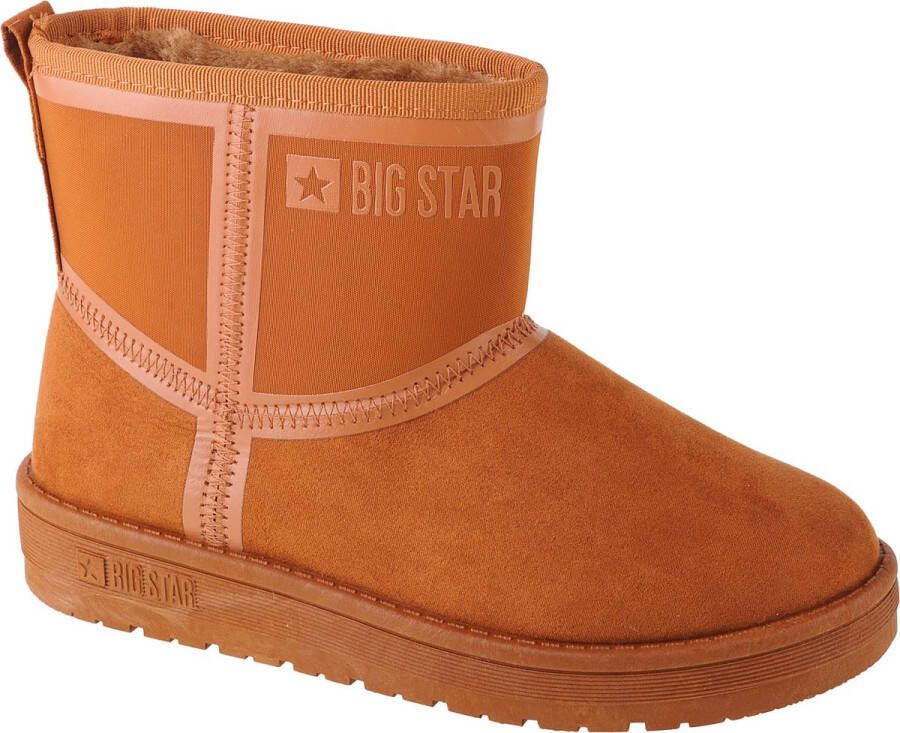 Big Star Snow Boots KK274612 Vrouwen Bruin Sneeuw laarzen