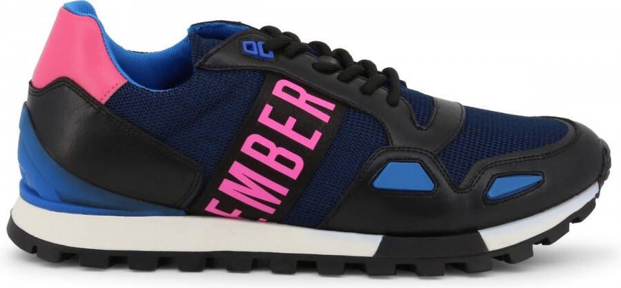 Bikkembergs Synthetische Sneakers met Stoffen Voering Blue Heren