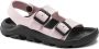 Birkenstock Mogami Kids BF Icy Gentle Rose Black Narrow - Thumbnail 1