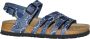 Birkenstock Almeria Smal Blauwdessin - Thumbnail 1