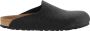 Birkenstock Amsterdam Anthracite narrow VEG Felt Wooly Home Heren Pantoffels Antraciet - Thumbnail 1