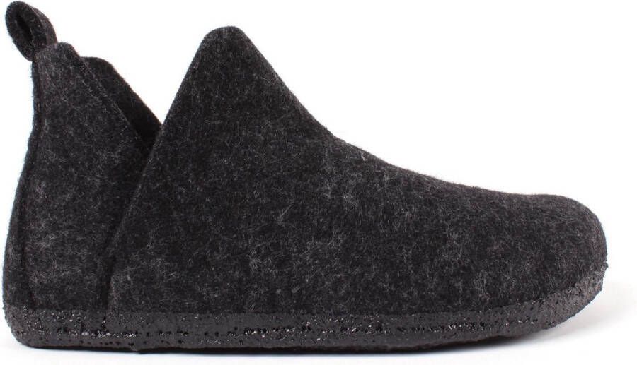 Birkenstock Andermatt Anthracite narrow Filz Soft Cozy Home Antraciet Vrouwen