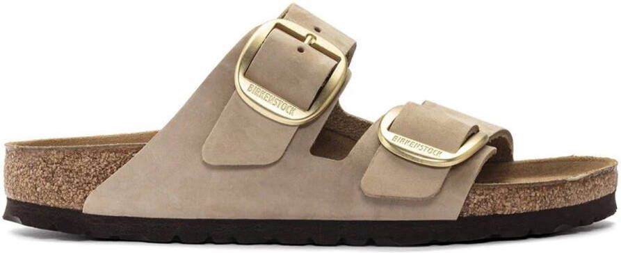 Birkenstock Arizona Big Buckle Slippers Sandcastle Narrow Fit Unisex