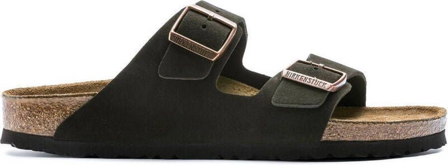 Birkenstock Bruine Herensandaal Twee-Strap Wonder Brown Heren