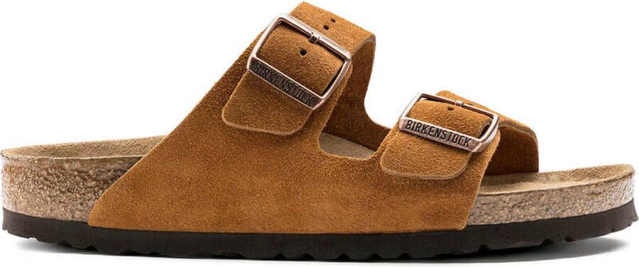 Birkenstock Arizona Soft Footbed Sandalen Bruin Heren - Foto 1