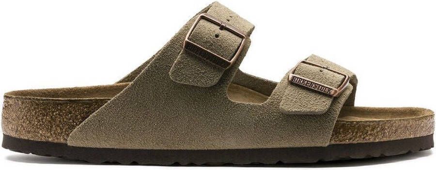 Birkenstock Arizona BS heren sandaal Taupe