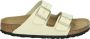 BIRKENSTOCK Arizona Nubuck Ecru narrow Beige Nubuck Plateau sandalen Dames - Thumbnail 7