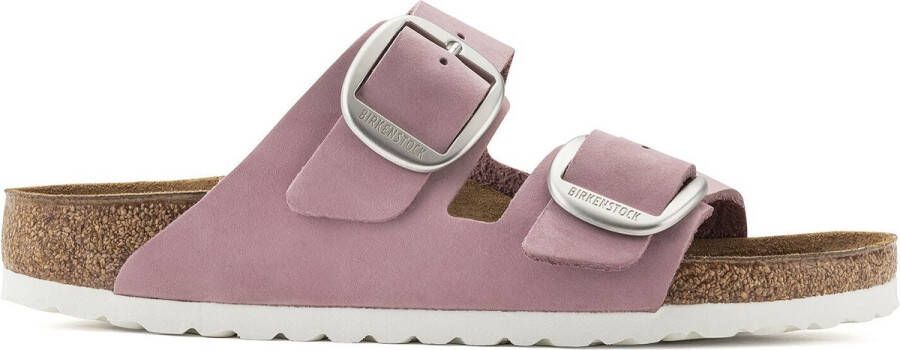 Birkenstock Arizona Dames Slippers Orchid Narrow fit | Roze | Nubuck