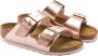 Birkenstock Arizona Electric Metallic Slippers Junior - Thumbnail 1