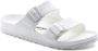 Birkenstock Witte Rubberen Slipper Dubbele Gespsluiting White - Thumbnail 2