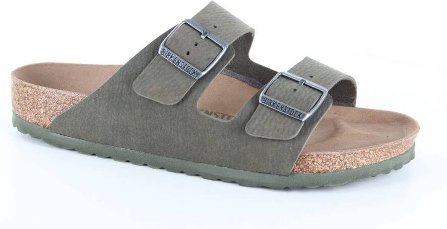 Birkenstock Stijlvolle vegan kurk sandalen voor de zomer Green Heren