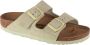 Birkenstock Arizona LEVE 1026831 Unisex Groen Slippers - Thumbnail 1