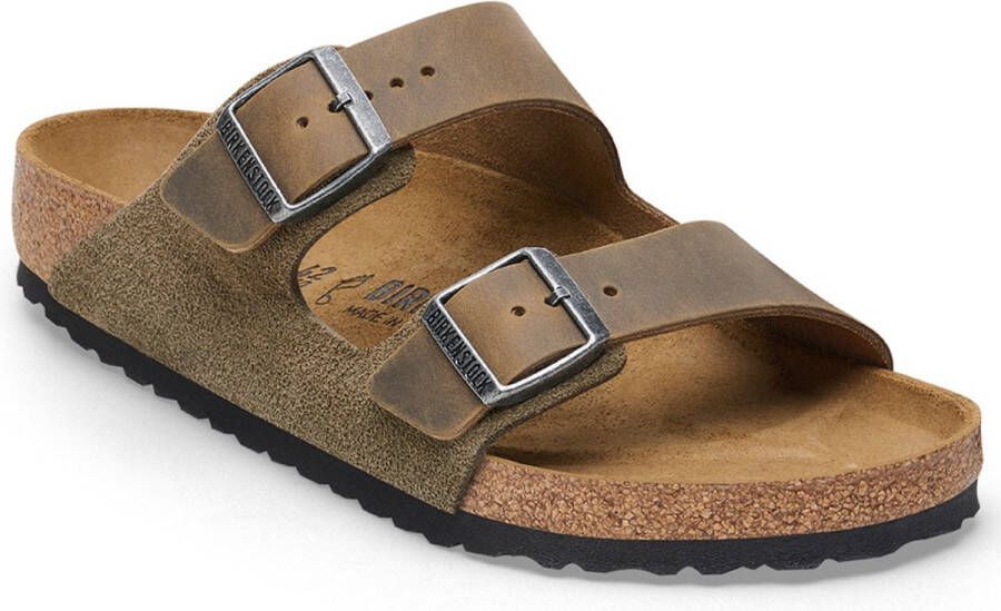 Birkenstock Slippers Arizona LEVE LEOI Thyme