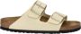 BIRKENSTOCK Arizona Nubuck Ecru narrow Beige Nubuck Plateau sandalen Dames - Thumbnail 2