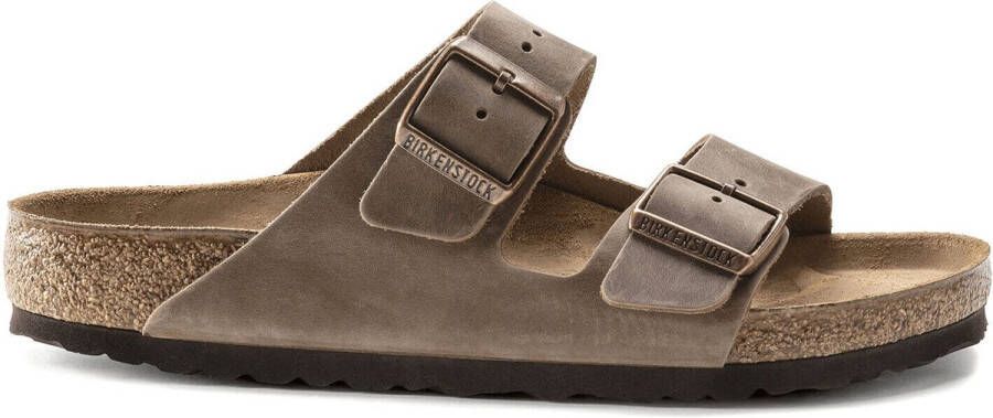 Birkenstock Arizona slippers bruin