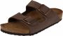 Birkenstock Kindersandalen Arizona Birko Flor Birkibuc Etroit Bruin - Thumbnail 1