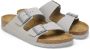 Birkenstock Lichtgrijze Twee-band Sandaal Stijlvolle Toevoeging Gray - Thumbnail 8