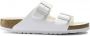 Birkenstock Arizona Slippers Triple White Narrow fit | Wit | Imitatieleer - Thumbnail 26