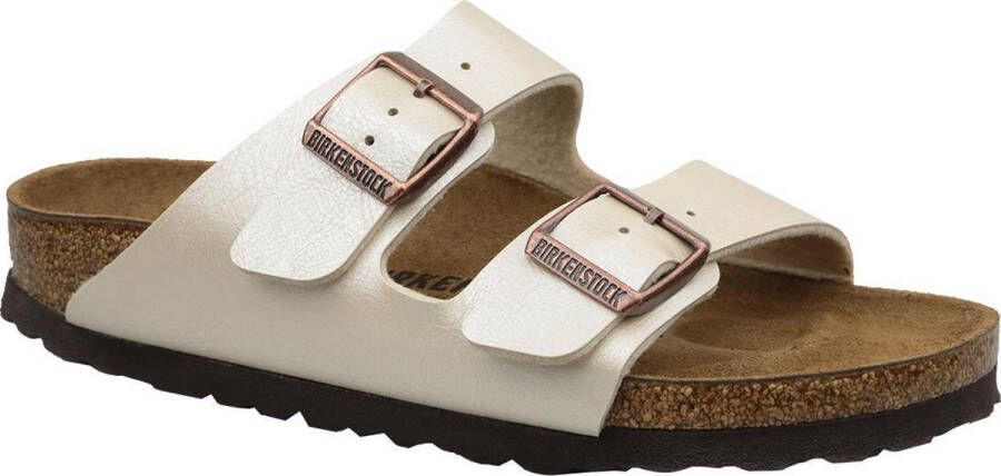 Birkenstock Arizona slippers wit