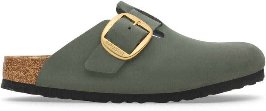 BIRKENSTOCK Instappers Dames Sue Maat: 42 Materiaal: Nubuck Kleur: Groen - Foto 2