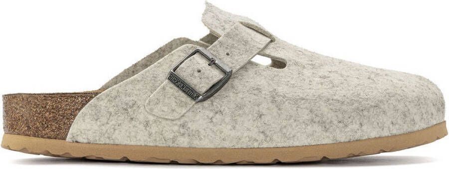 Birkenstock Boston BS Unisex slof grijs