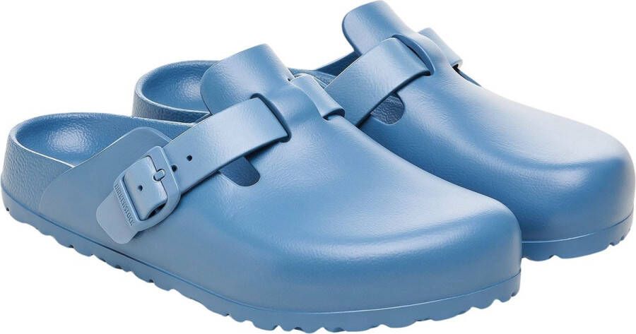 Birkenstock Boston Essentials Eva Klompen Blue