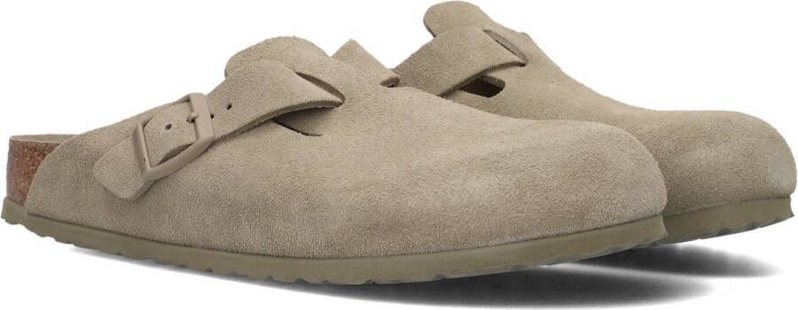 Birkenstock Boston Heren Pantoffels Sloffen Heren Groen