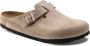 Birkenstock Elegante Pin Buckle Klomp in Tabak Beige - Thumbnail 1