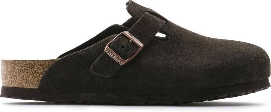 Birkenstock Boston SFB Regular Clogs Bruin - Foto 1