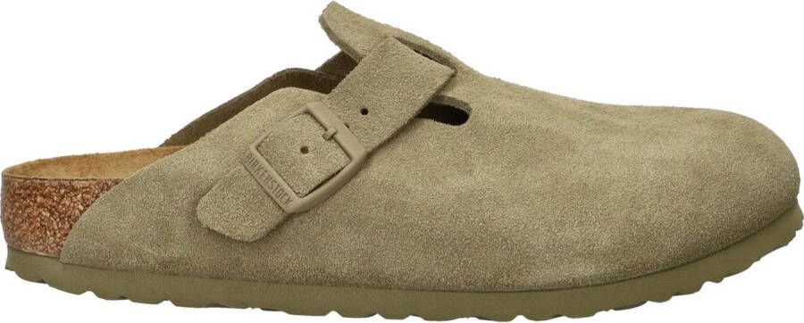 Birkenstock Comfortabele Helberd Slipper voor dagelijks gebruik Green