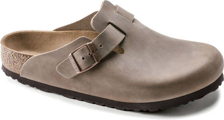 Birkenstock Boston Vetleer Tabacco Brown Normaal Heren Slipper