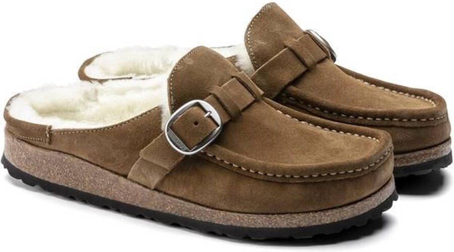 Birkenstock Comfortabele Slipper voor Dagelijks Gebruik Brown Dames