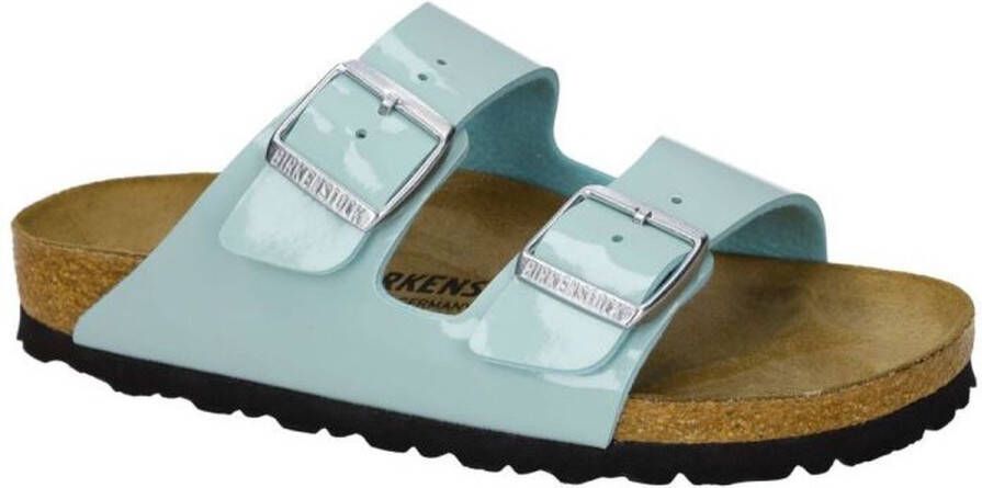 Birkenstock -Dames aquamarijn slippers & muiltjes