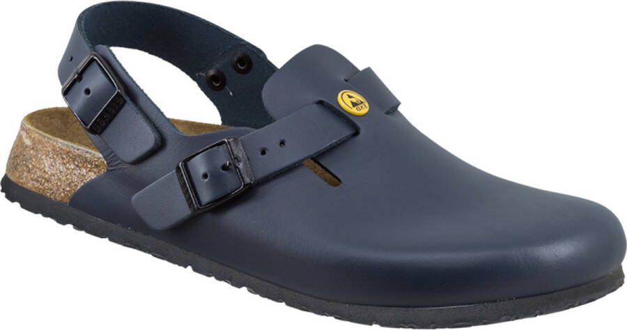 Birkenstock Dames Muil Tokio ESD 54267 Blauw