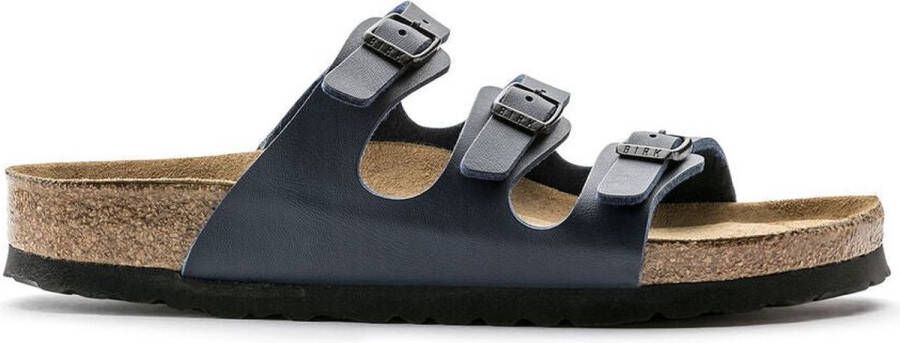 Birkenstock Florida BS Dames Sandaal Blauw Dames