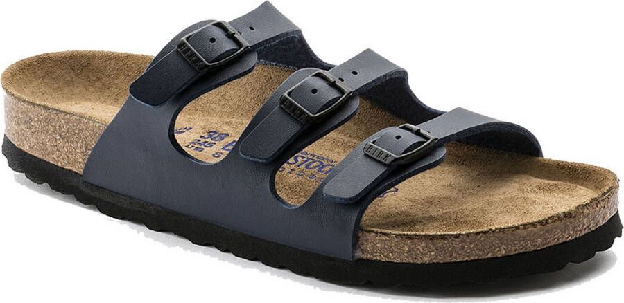 Birkenstock FLORIDA SOFTFOOTBED Volwassenen Dames slippersMoederdag Kleur: Blauw