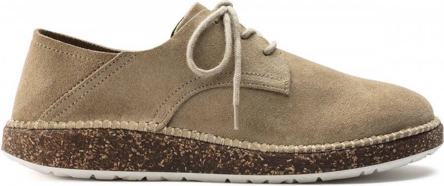 Birkenstock Gary Suede Leather Vrijetijdsschoenen Narrow bruin beige