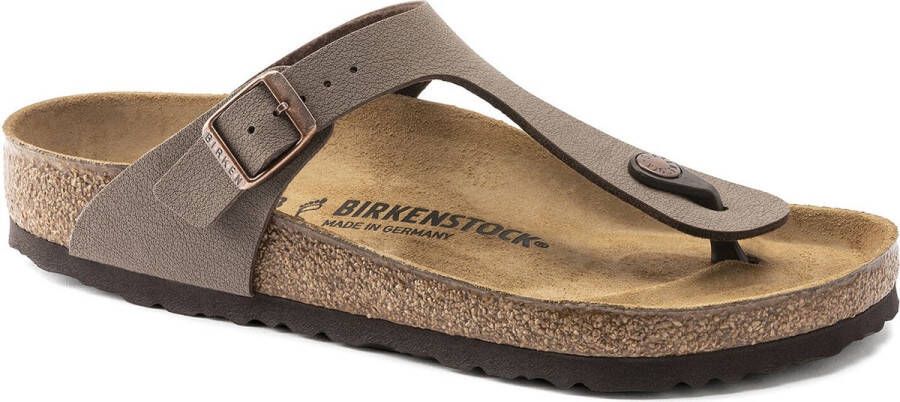 Birkenstock Gizeh BFBC Regular Dames Slippers Mocca