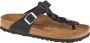 Birkenstock Gizeh Braided FL 1021360 Vrouwen Zwart Slippers - Thumbnail 1