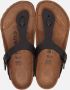 BIRKENSTOCK Teenslippers Gizeh Maat: 41 Materiaal: Leatherlook Kleur: Zwart - Thumbnail 2