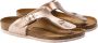 Birkenstock Gizeh Kids Slippers Electric Metallic Copper Regular fit | Goud | Imitatieleer - Thumbnail 3