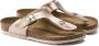 Birkenstock Gizeh Kids Slippers Electric Metallic Copper Regular fit | Goud | Imitatieleer - Thumbnail 2