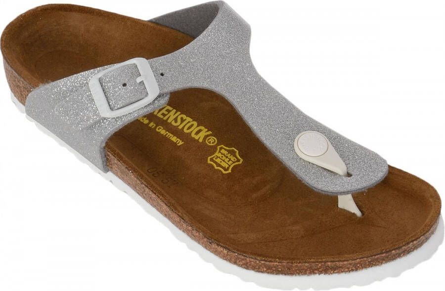 Birkenstock Gizeh Kinderslippers Small fit Silver